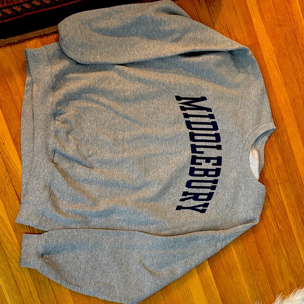 Gray Middlebury Sweatshirt